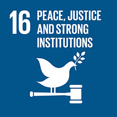 SDG 16 Promote just, peaceful and inclusive societies